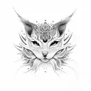 flamboyant  tattoo design idea