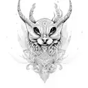 flamboyant  tattoo design idea