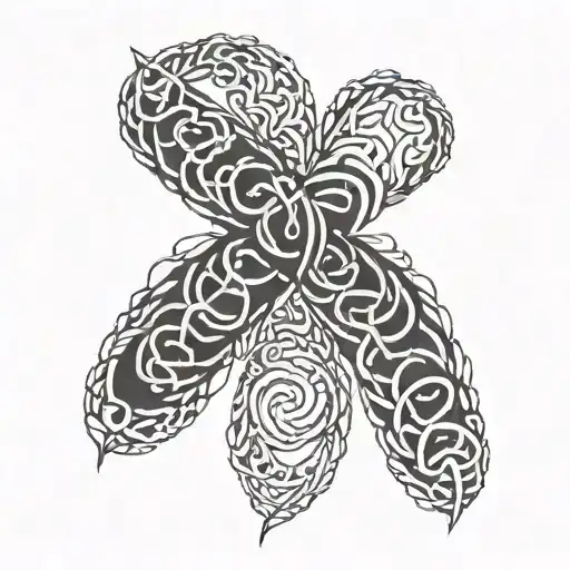 chromosome tattoo design idea