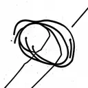 black string lines  tattoo design idea