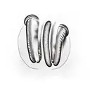 hot dog fingers tattoo design idea