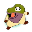 potato trex tattoo design idea