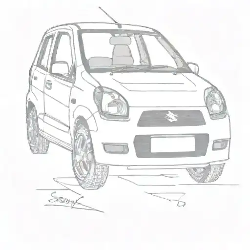Suzuki alto tattoo design idea