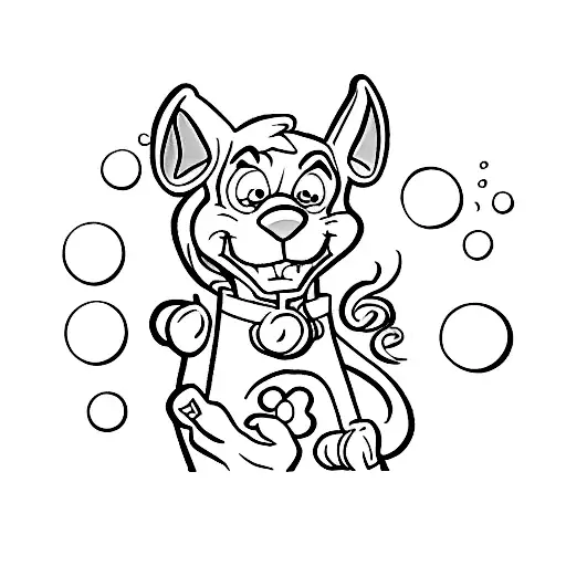 Scooby doo tattoo design idea