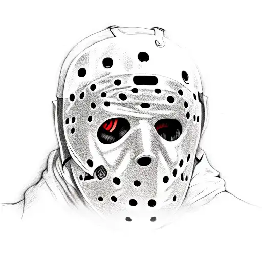 Sketch Jason Vorhees Forearm Tattoo Idea  BlackInk