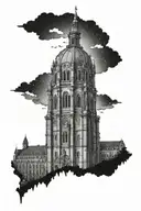 toledo cathedral tattoo design idea