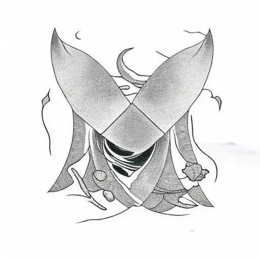 A black-grey tattoo of a pizza slice with a Taylor Swift lyric incorporated into the design tattoo design idea