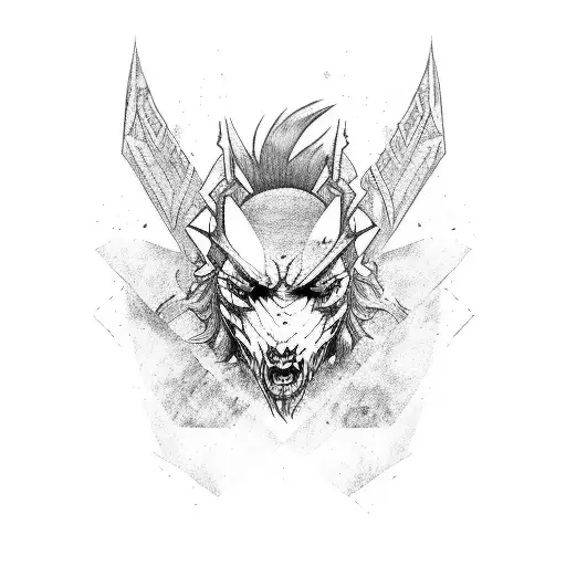 The Witcher  tattoo design idea