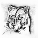 Panther tattoo design idea