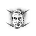 Robert De Niro tattoo design idea