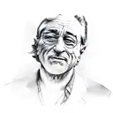 Robert De Niro tattoo design idea
