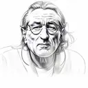 Robert De Niro tattoo design idea