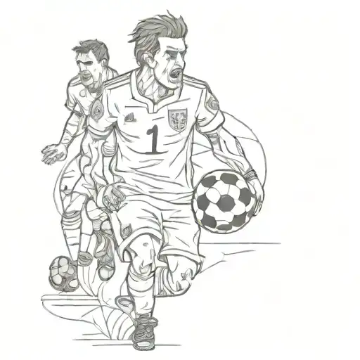 Football Hooligans tattoo design idea