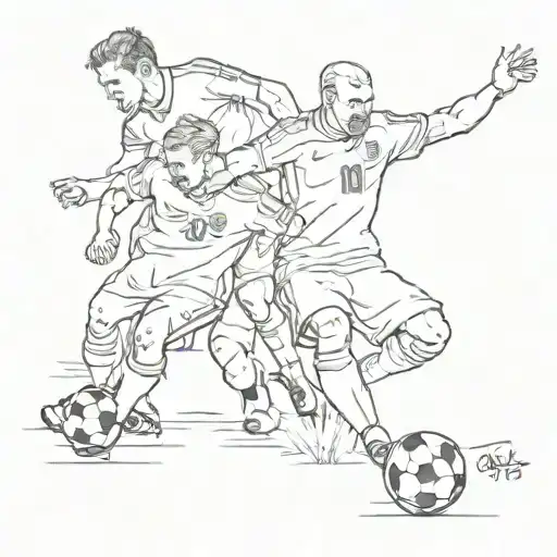 Hooligans, football, Rus' tattoo design idea