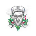 irish italian tattoo design idea