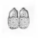 be present, 10 toes tattoo design idea