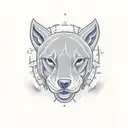 Boston skyline tattoo design idea