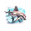 hammerhead shark tattoo design idea