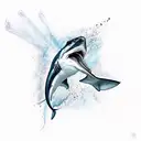 hammerhead shark tattoo design idea