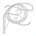 369 number tattoo design idea