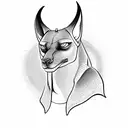 Anubis, scale of judgement tattoo design idea