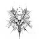 corvo tattoo design idea