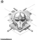 steampunk tattoo design idea