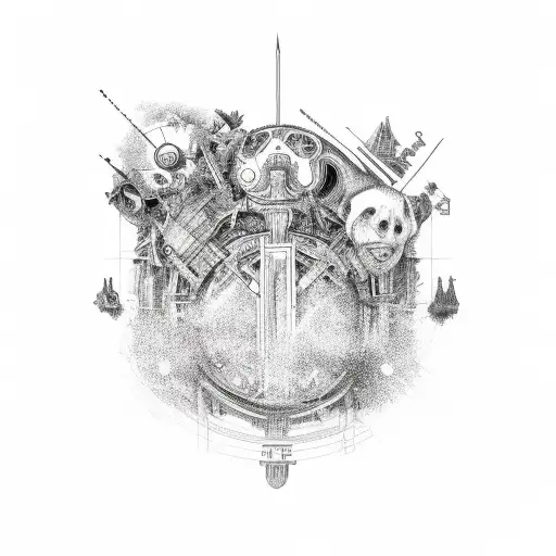 die vier reiter tattoo design idea