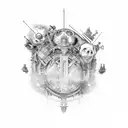 die vier reiter tattoo design idea