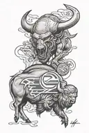 Buffalo bills tattoo design idea