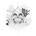 drain gang tattoo design idea