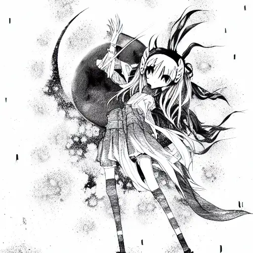  Moon, Anime , Soul eater tattoo design idea