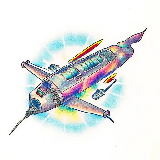 Firefly Spaceship from TV tattoo design idea