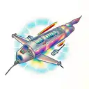 Firefly Spaceship from TV tattoo design idea