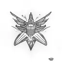 Firefly Spaceship from TV tattoo design idea