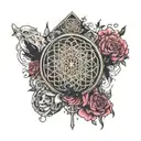 sempiternal bring me the horizon In the background tattoo design idea