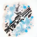 AR 15 tattoo design idea