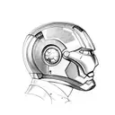 ironman tattoo design idea