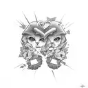 love hurts tattoo design idea