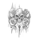 love hurts tattoo design idea