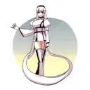 white snake  tattoo design idea