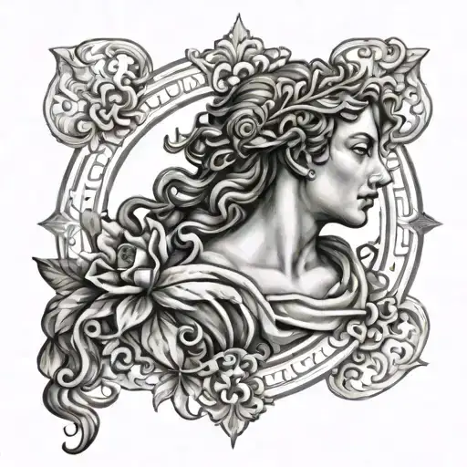 renaissance style tattoo tattoo design idea