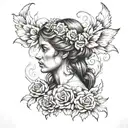 renaissance style tattoo tattoo design idea