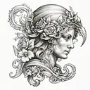 renaissance style tattoo tattoo design idea
