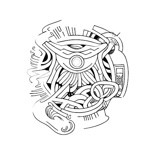 open book tattoo design idea