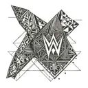 wwe tattoo design idea