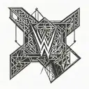wwe tattoo design idea