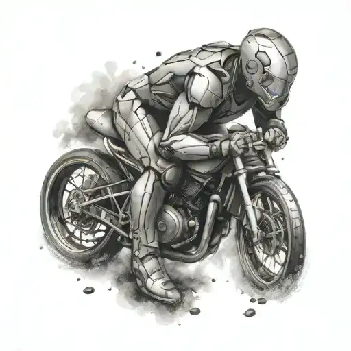 ironman triathlon loss regret triumph tattoo design idea