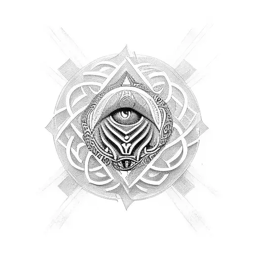 strength, struggle, discipline, focused, karma tattoo design idea