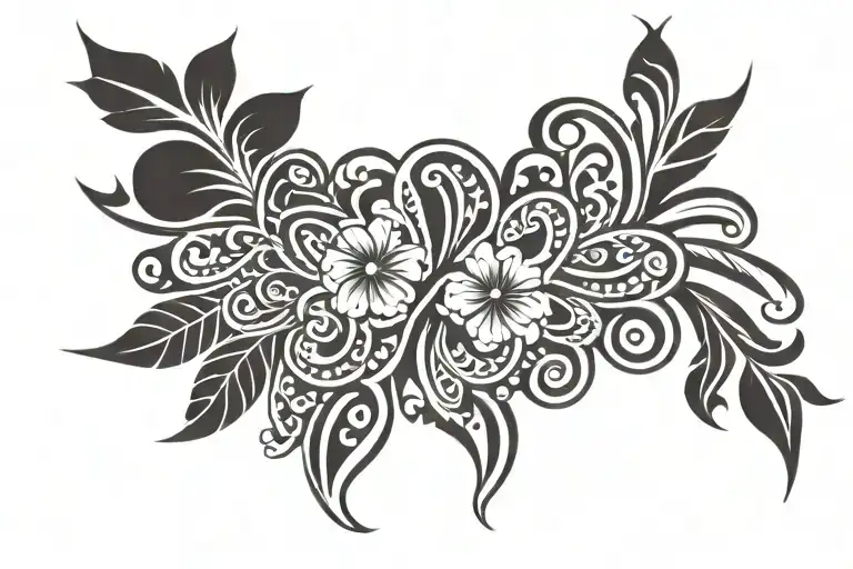 Hawaiian tattoo for lost loved one on forearm tattoo design idea